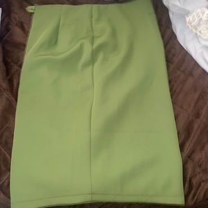 A Green Pencil Skirt